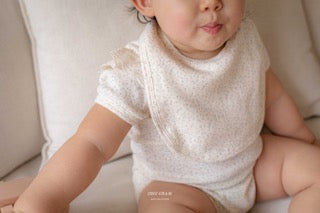 韓國童裝 25夏 | GR25208 BABY RUDY - BIB & HAIRBAND