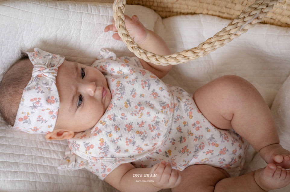 韓國童裝 25夏 | GR25210 NEWBORN LILY - NEWBORN SUIT (SINGLE ITEM)