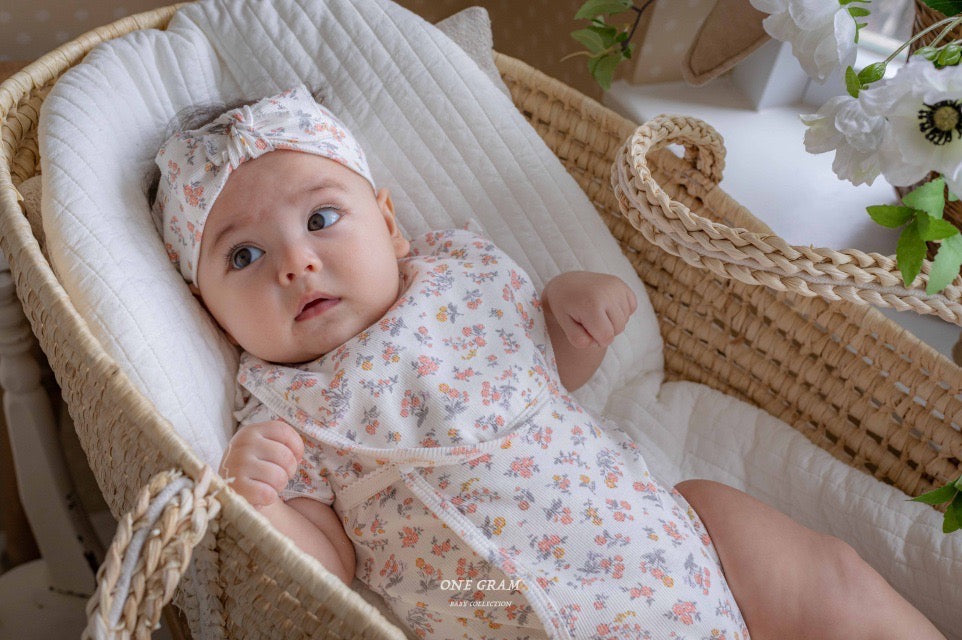 韓國童裝 25夏 | GR25210 NEWBORN LILY - NEWBORN SUIT (SINGLE ITEM)