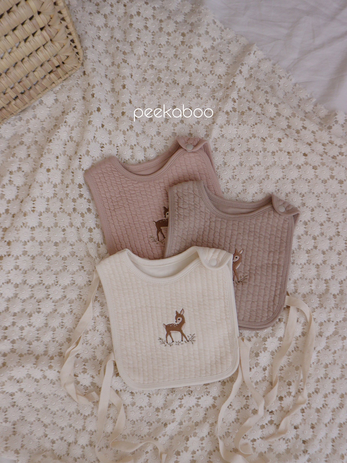PEEKABOO 韓國正品 | PP24127 DEER BIB