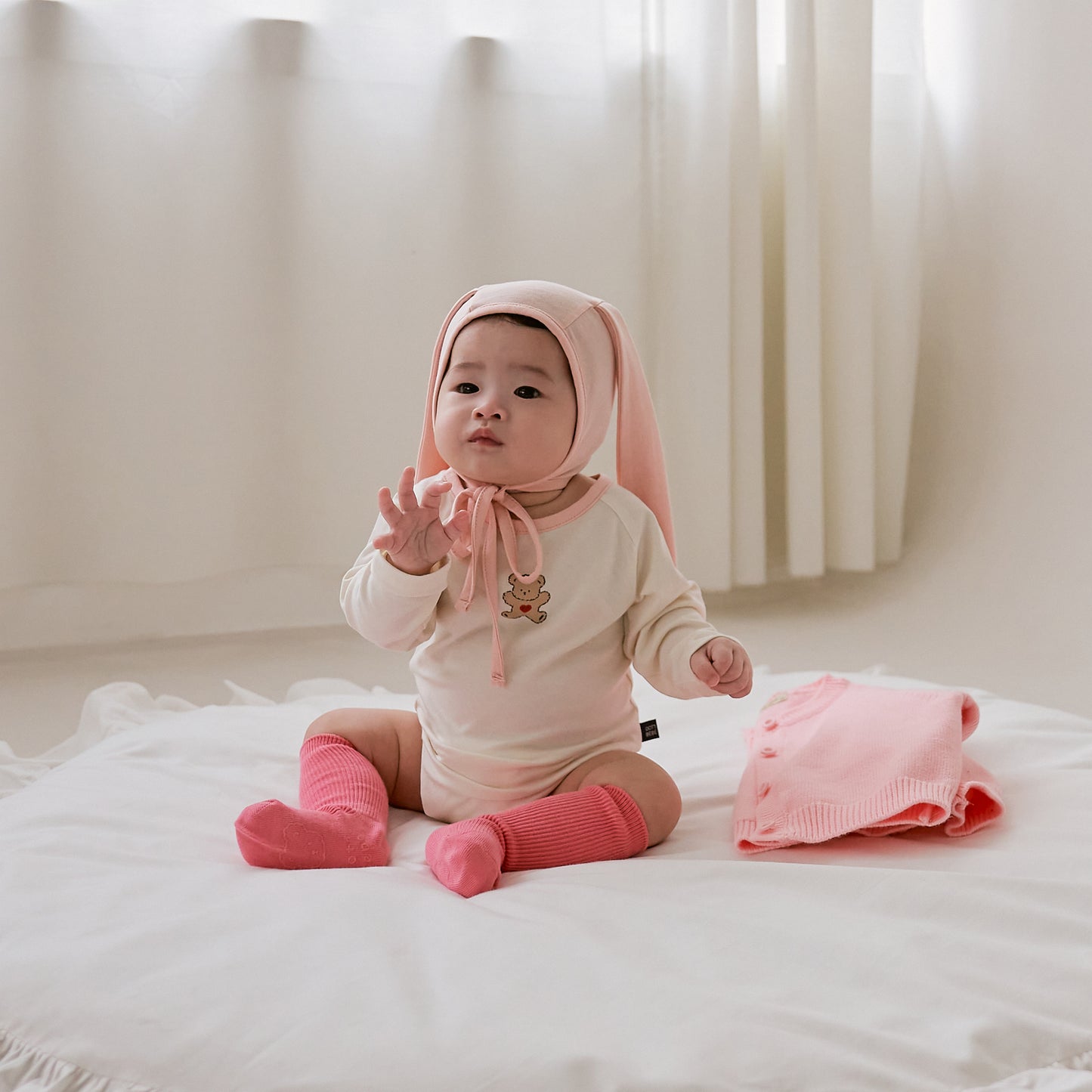 韓國童裝 | OT25104 OT Baby Suit with Leggings