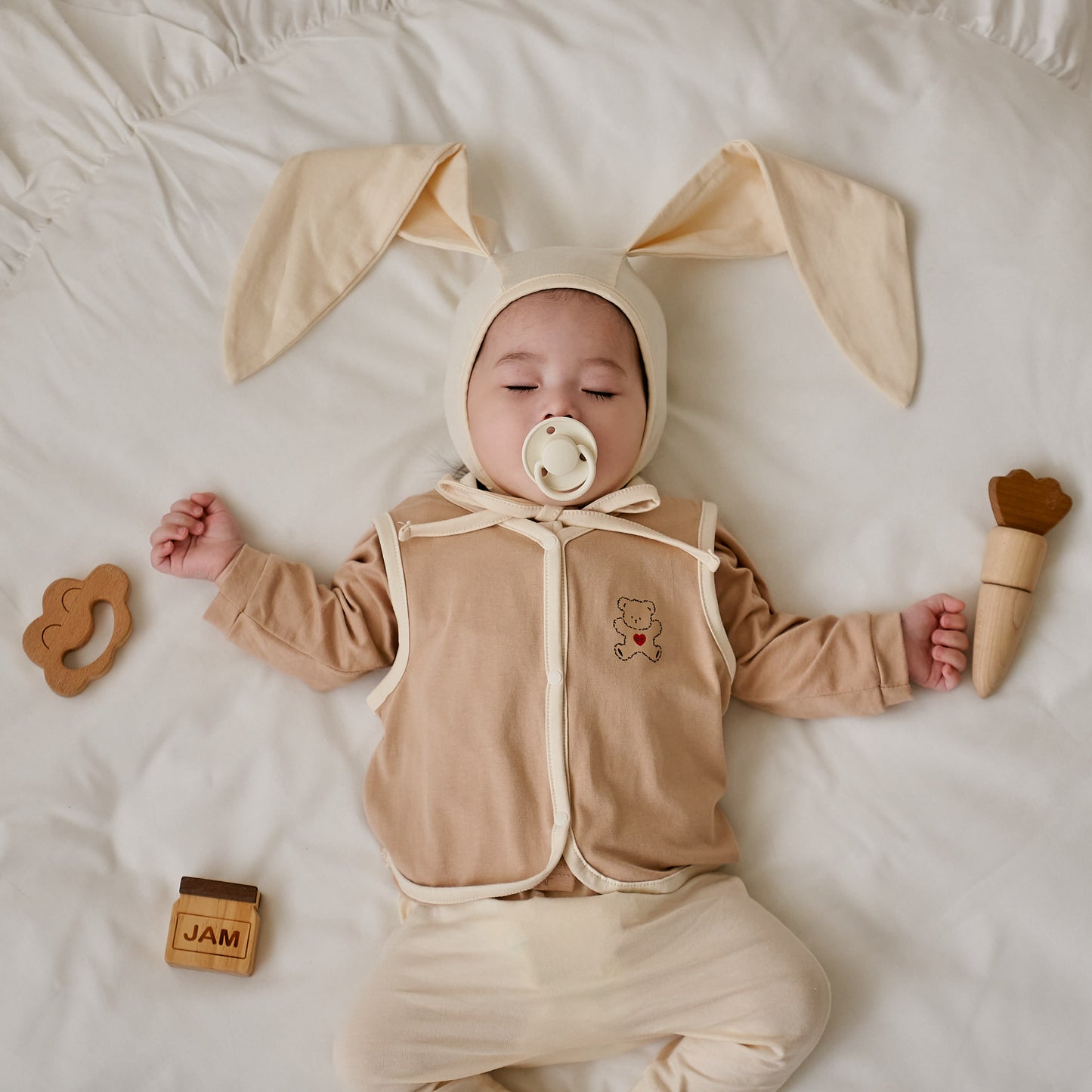 韓國童裝 | OT25105 OT Baby Vest (2-12m)