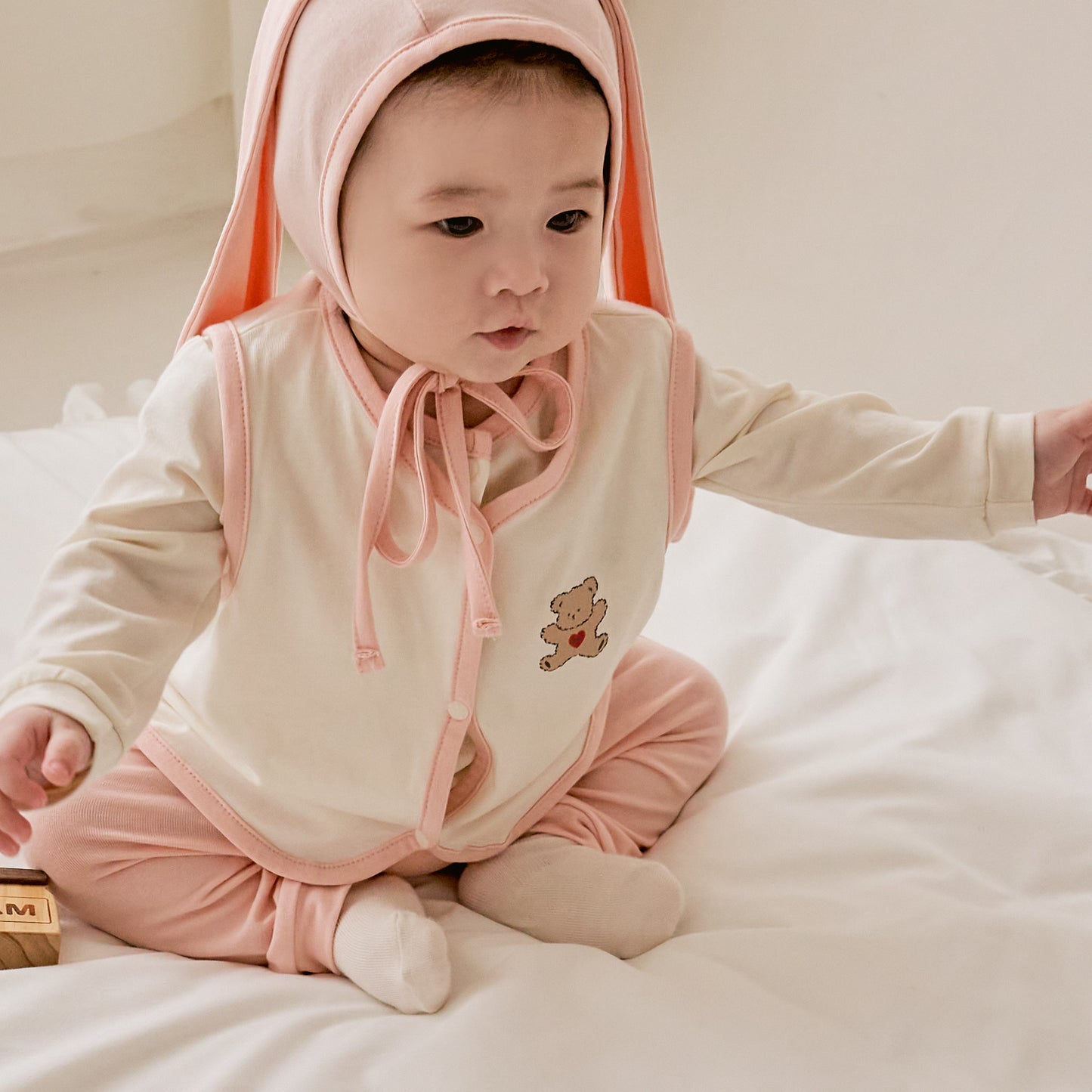 韓國童裝 | OT25105 OT Baby Vest (2-12m)