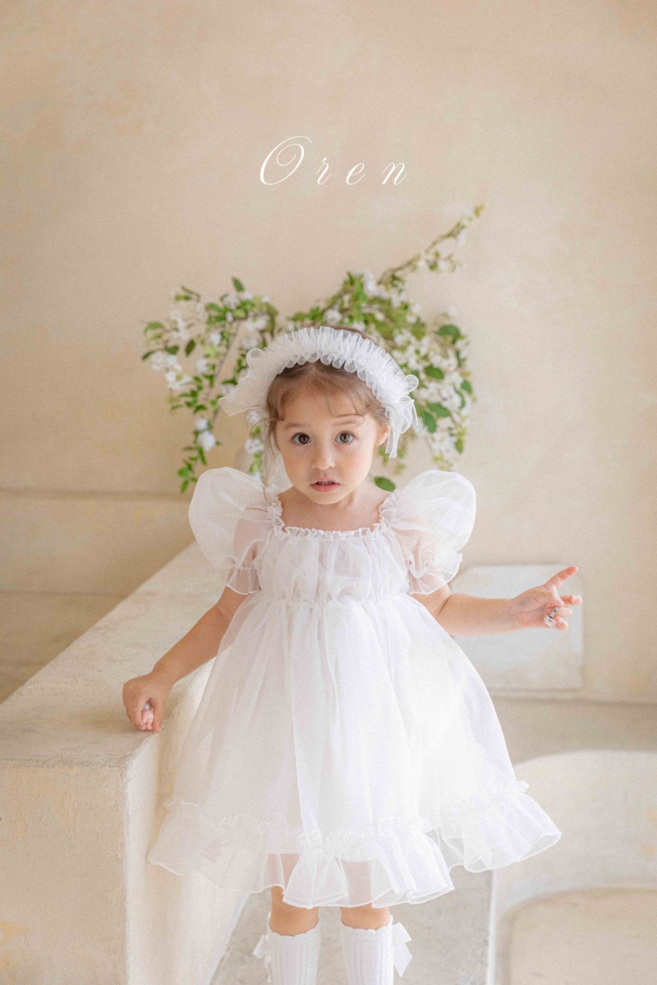 現貨▷ 韓國童裝 25夏 | OR252104 Coco Blush Kids Dress & Baby Suit