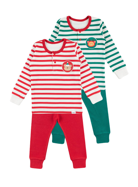 SALE 室內服團購 (30/9截單) 無螢光長袖套裝 Christmas 24 LS32