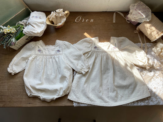 韓國童裝 26春 | OR72 Emma Dress (85~120cm)