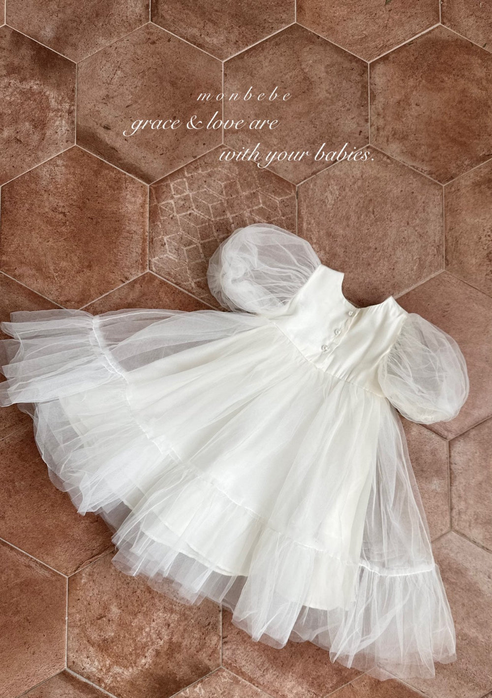 韓國童裝 25春| MB25108 BONGBONG DRESS KIDS OPS