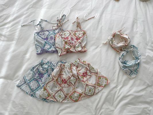 韓國童裝 26春 | OR55 Lucien Garden Set (3-set) (85~120cm)