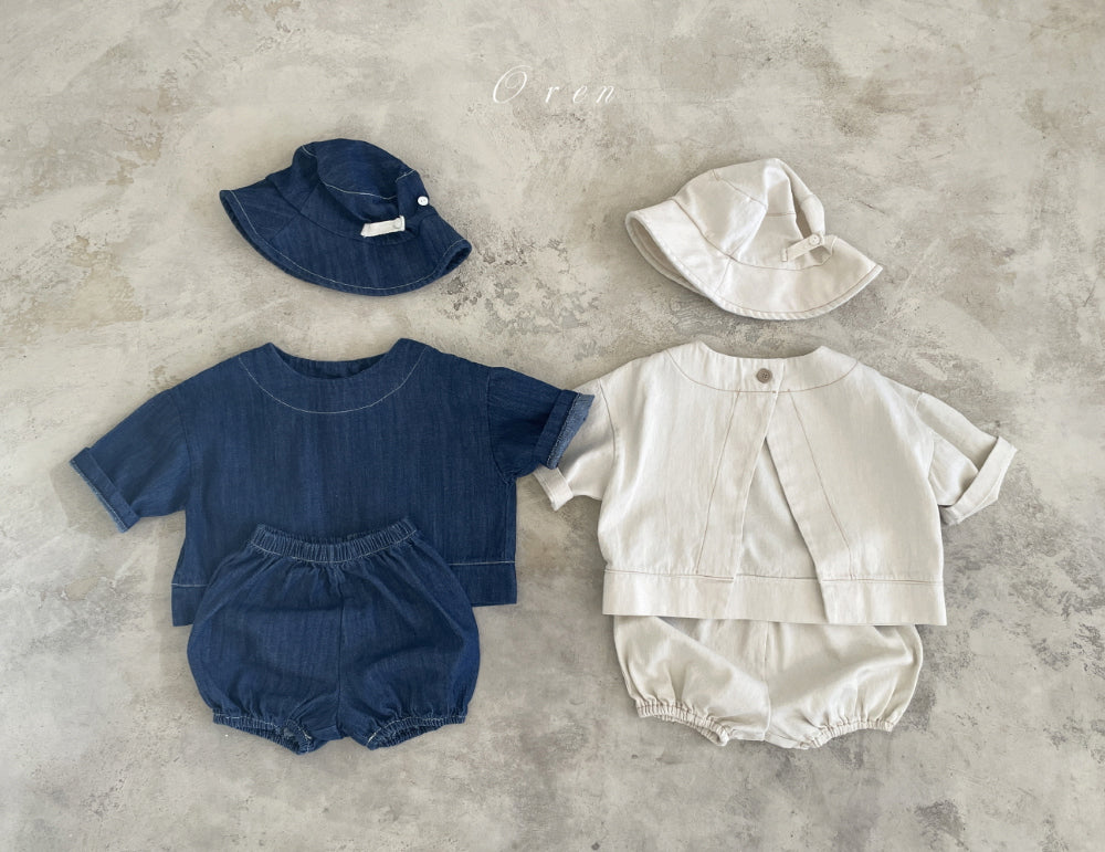 現貨▷ 韓國童裝 25春 | OR25157 TOP AND BOTTOM SET (95-100cm)