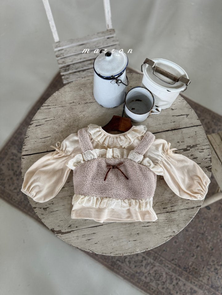 韓國童裝 25秋冬 | MA25436 BARBIE T-SHIRT (BABY & KIDS)