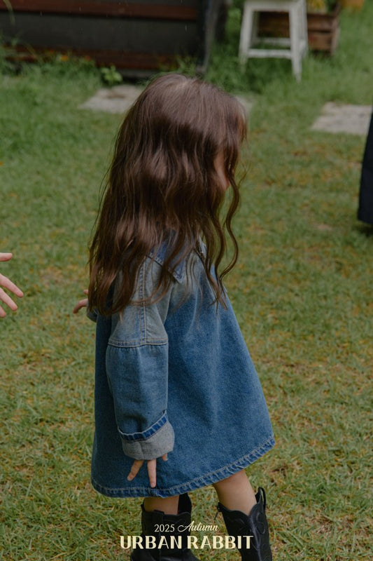 韓國童裝 25秋 | UR25316 Denim OPS