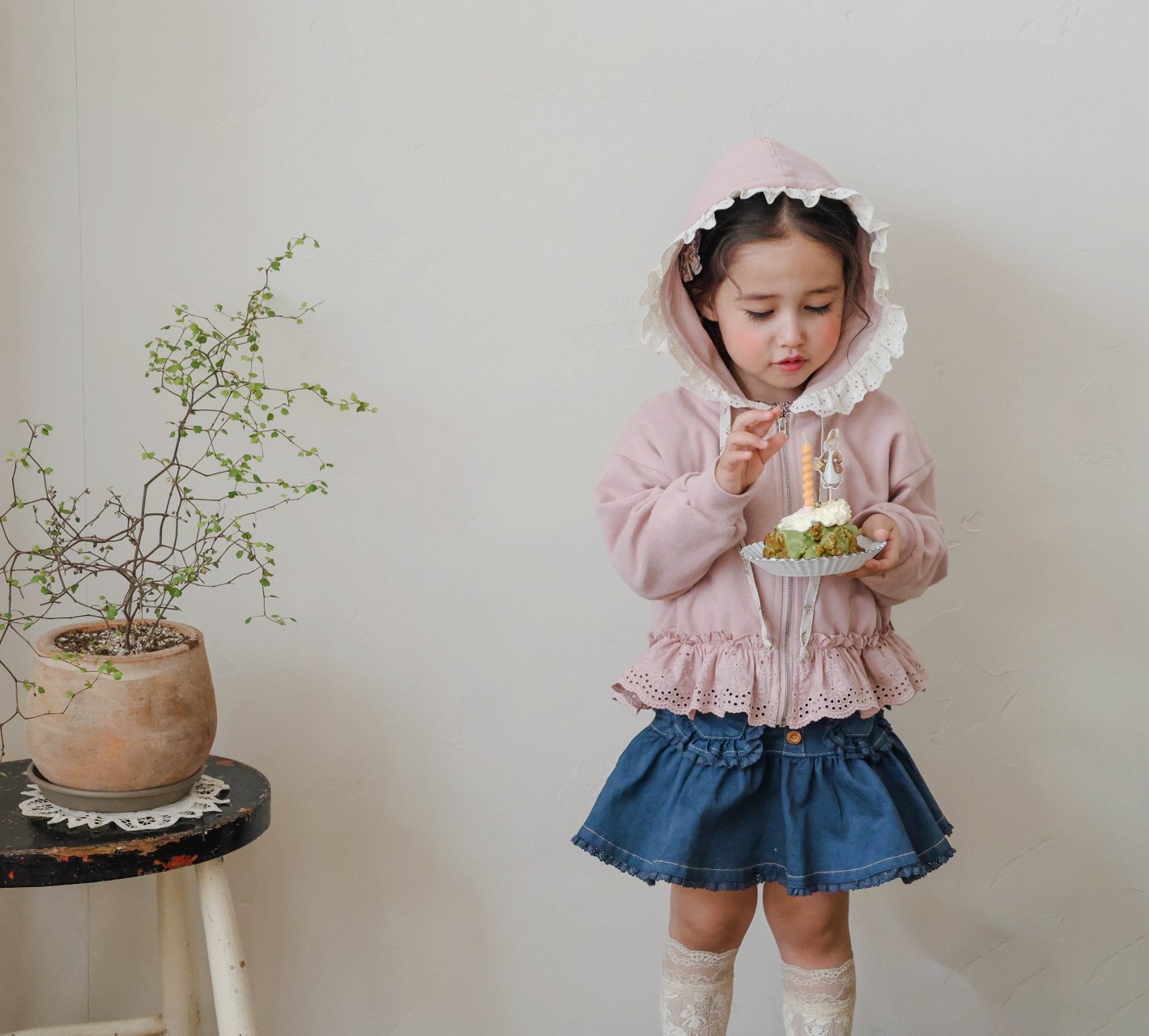 韓國童裝 25秋 | FU25316 Bayer skirt
