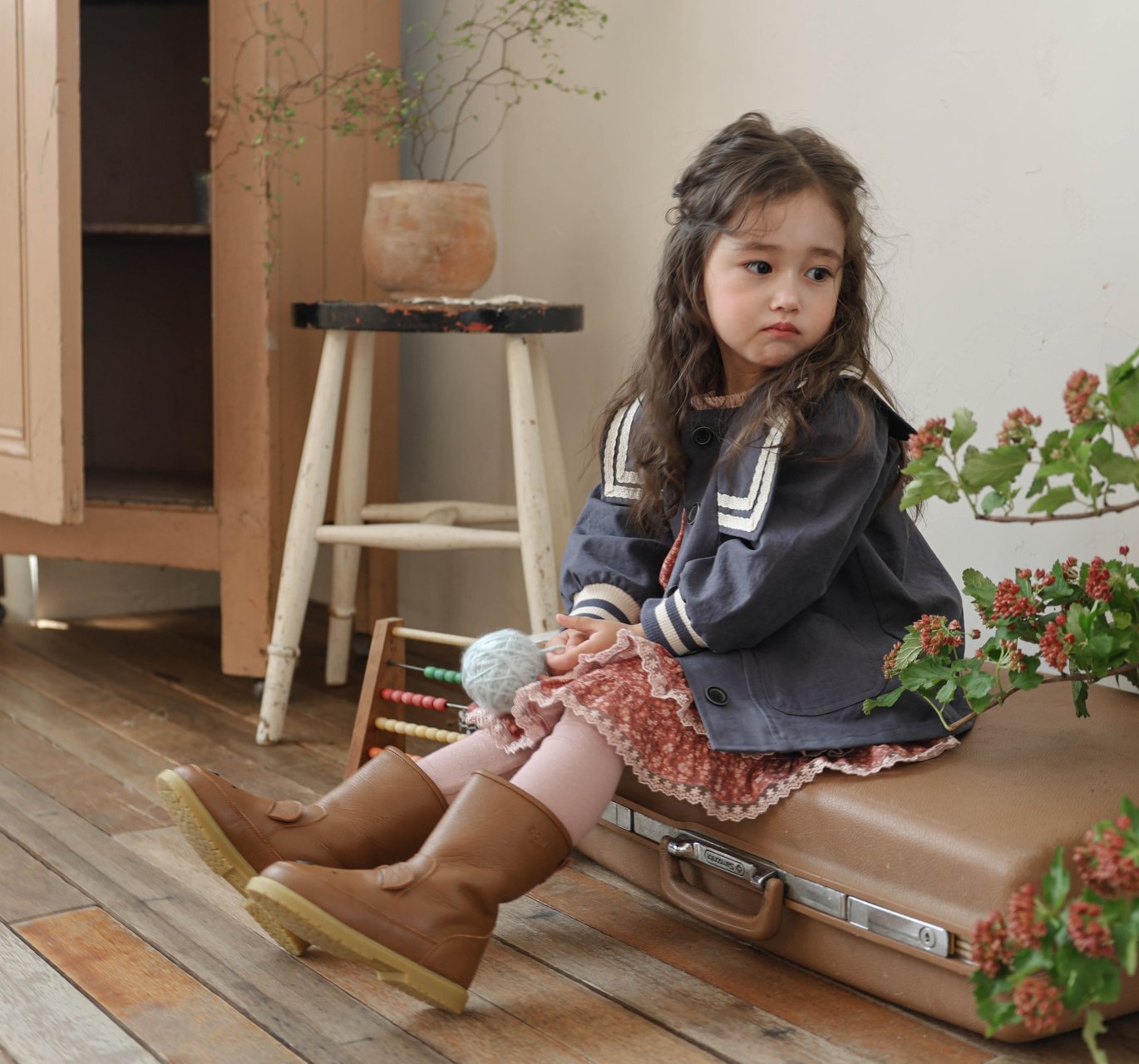 韓國童裝 25秋 | FU25327 Tweety Jacket
