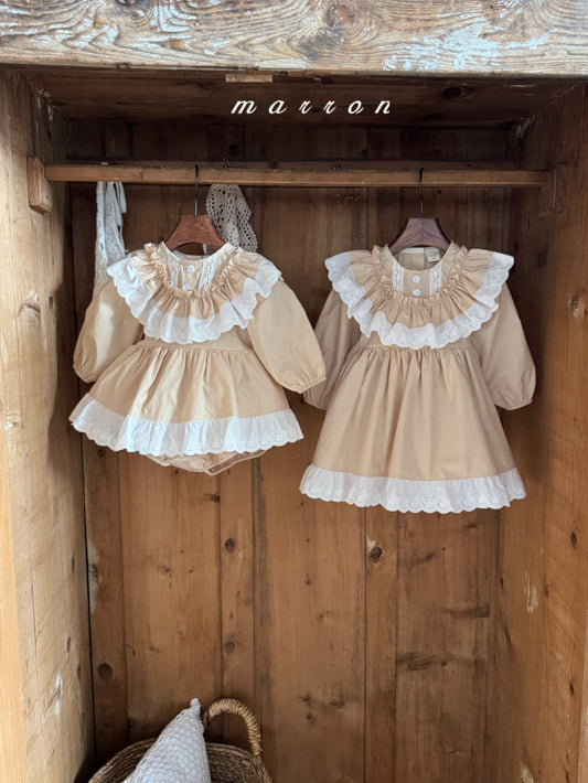 韓國童裝 26春 | MA26128 Agnes Baby Suit & Dress (75cm~110cm)