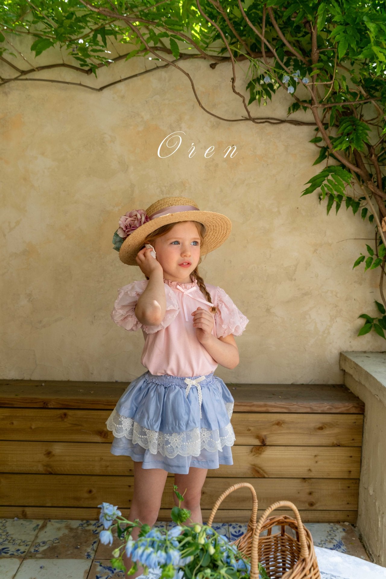 現貨▷ 韓國童裝 25夏 | OR25297 Blouse (100/110)