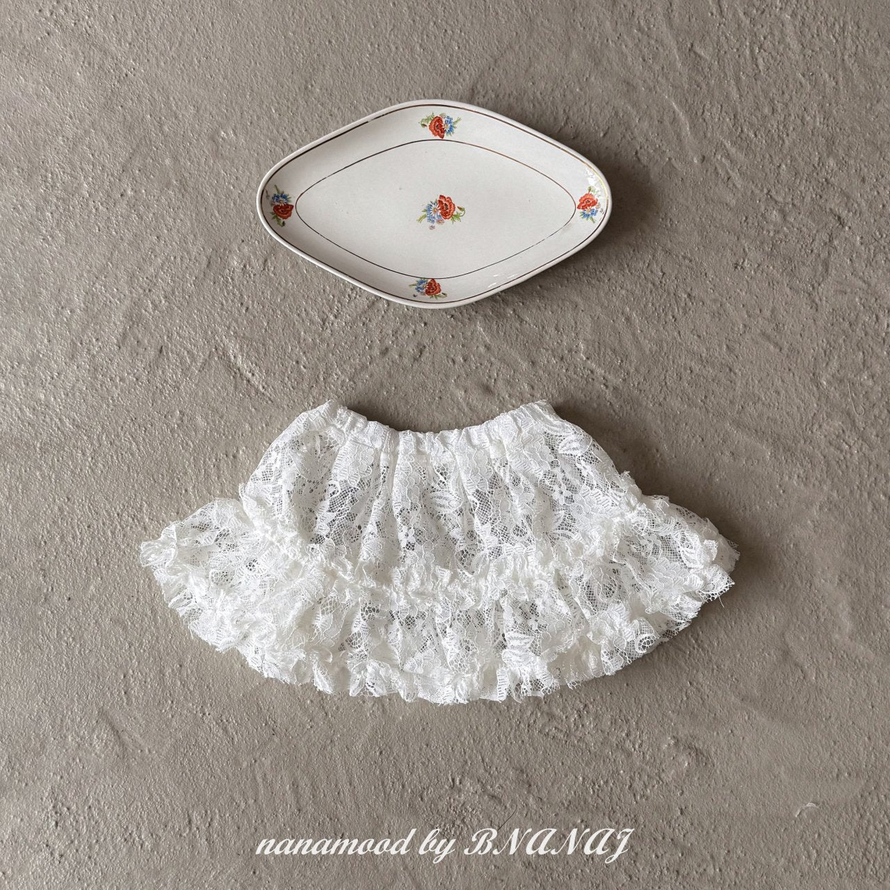 韓國童裝 25秋 | BJ25301 Baby Lace Skirt
