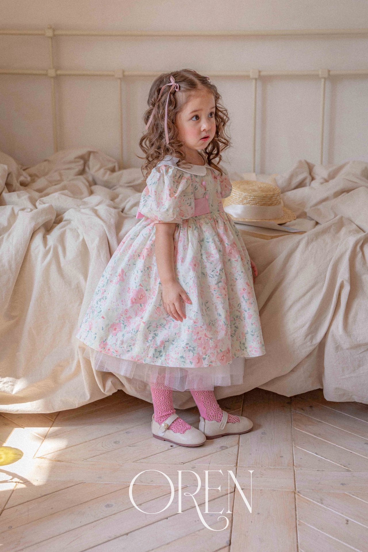 現貨▷ 韓國童裝 25夏 | OR25253 Camille Kids OPS (90-100cm)