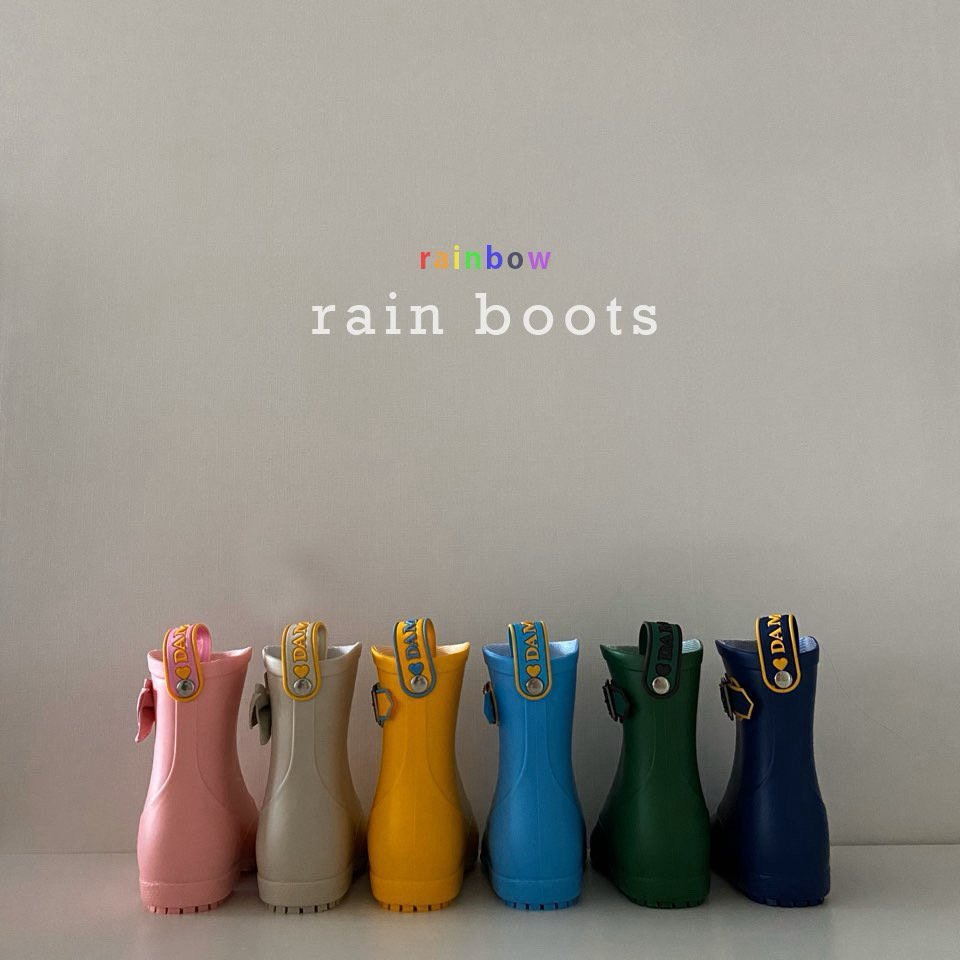 ❗韓國製造(made in Korea)❗ Rainbow Rain Boots 團購🌈 (KIDS)