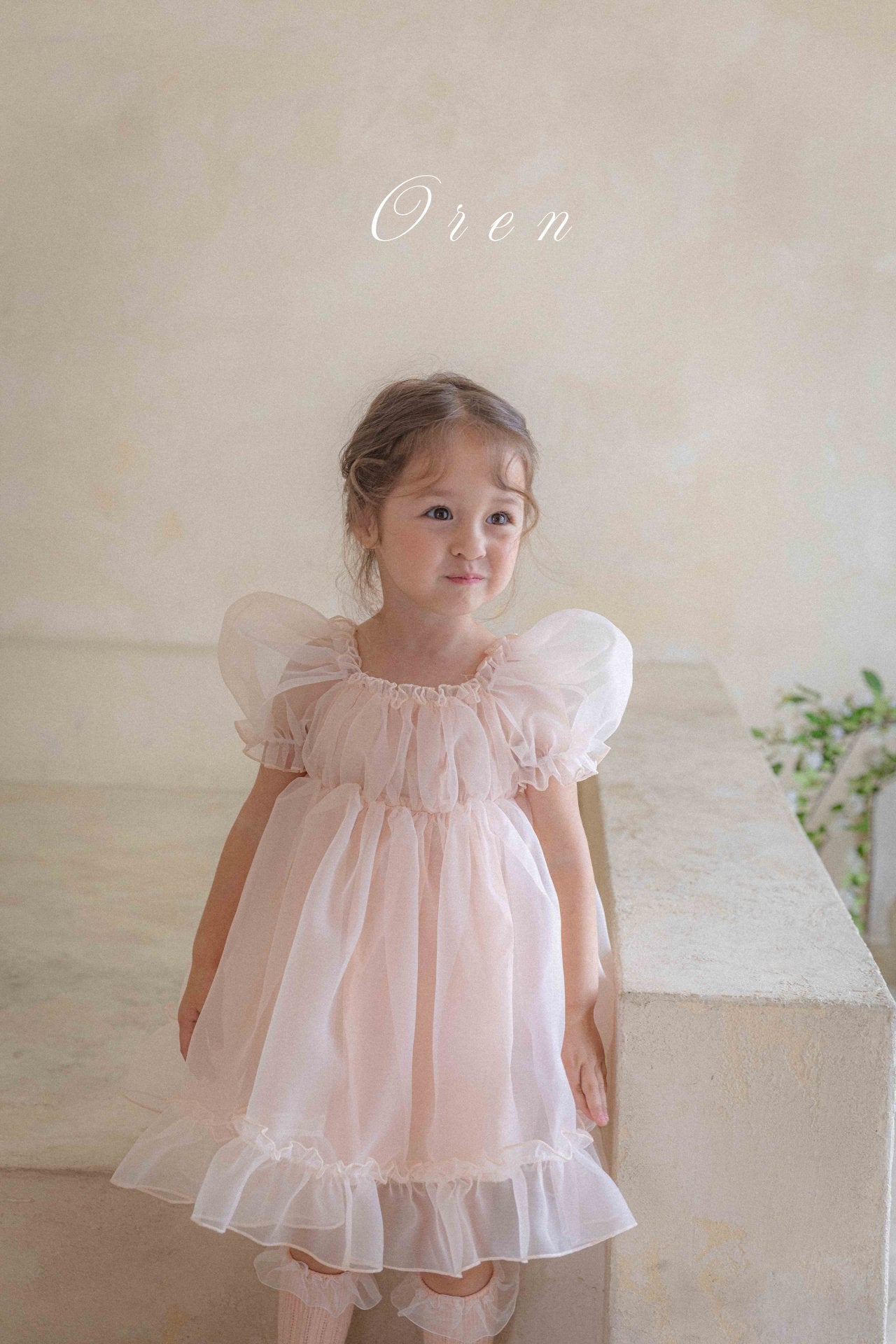 現貨▷ 韓國童裝 25夏 | OR252104 Coco Blush Kids Dress & Baby Suit