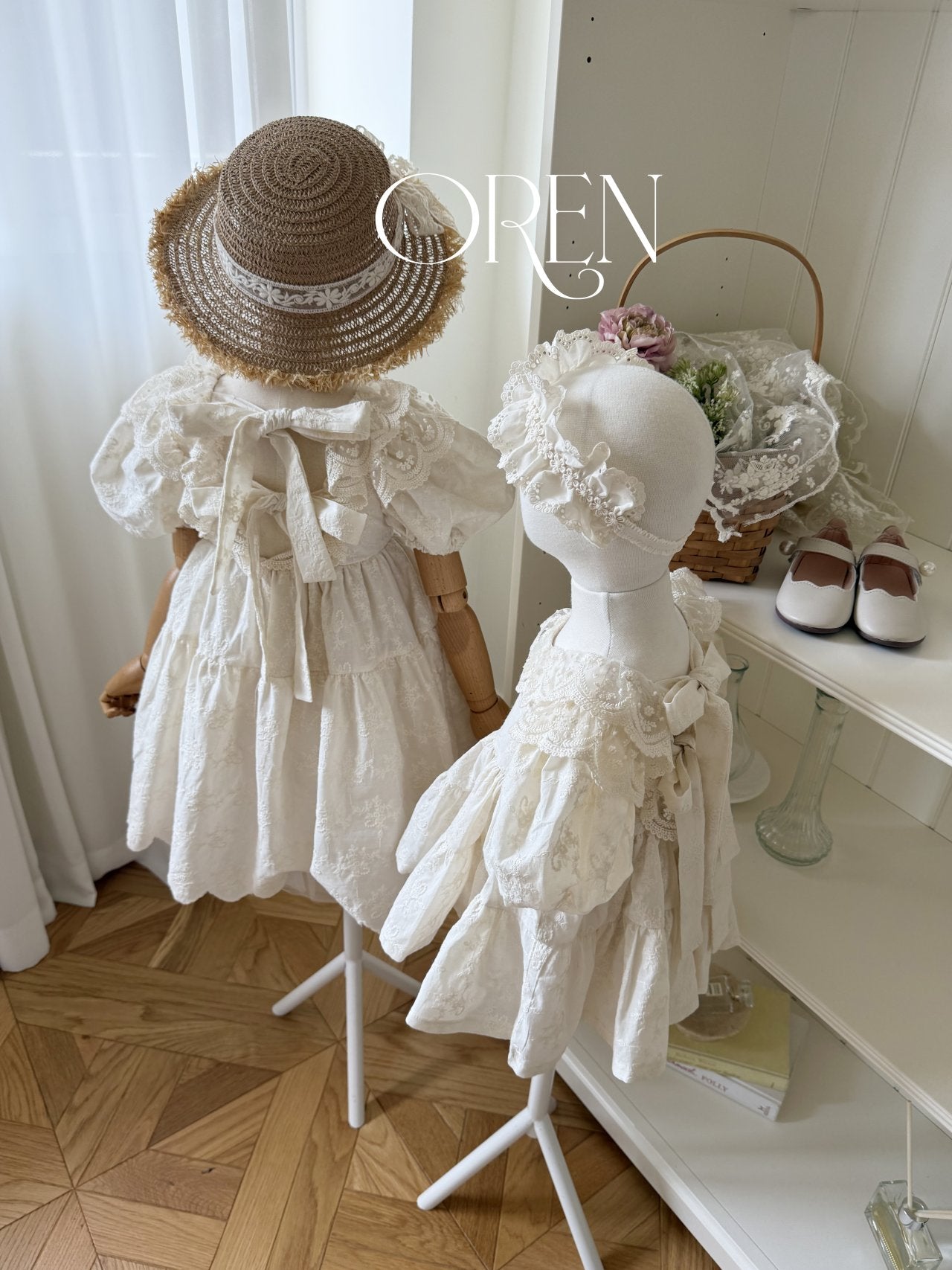 現貨▷ 韓國童裝 25夏 | OR25258 Lyla Lace Kids Ops (90)