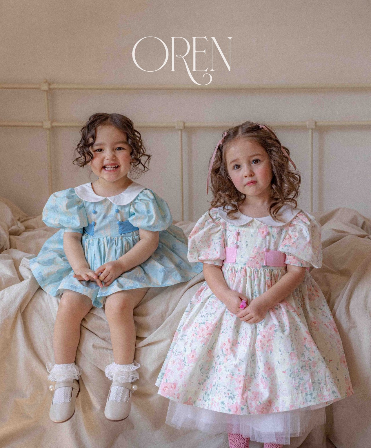 現貨▷ 韓國童裝 25夏 | OR25253 Camille Kids OPS (90-100cm)