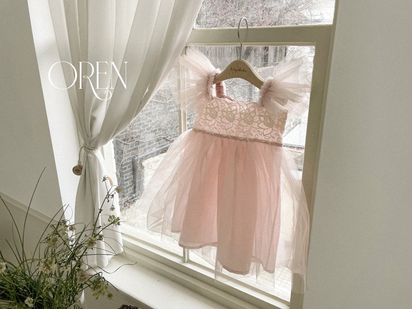 現貨▷ 韓國童裝 25夏 | OR252017 KAREN DRESS 2歲之選 (90-100cm)