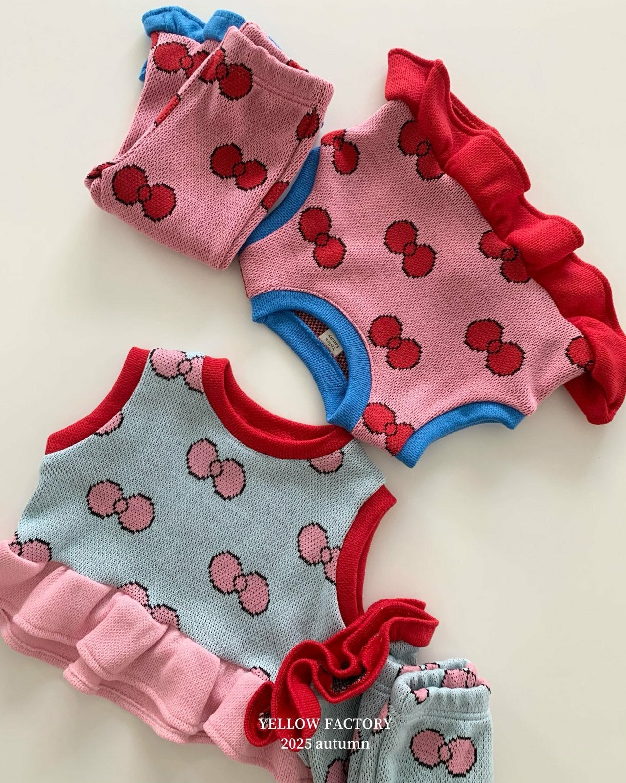 韓國童裝 25秋 | YF25321 Ribbon Pants