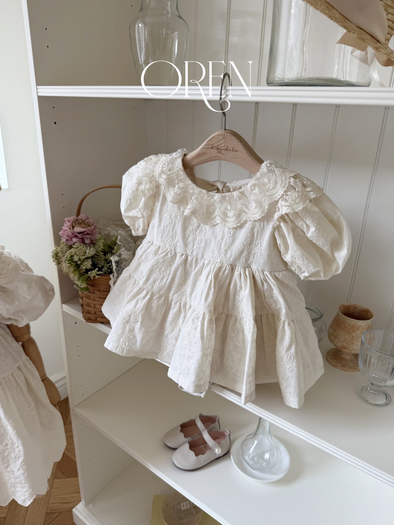 現貨▷ 韓國童裝 25夏 | OR25258 Lyla Lace Kids Ops (90)