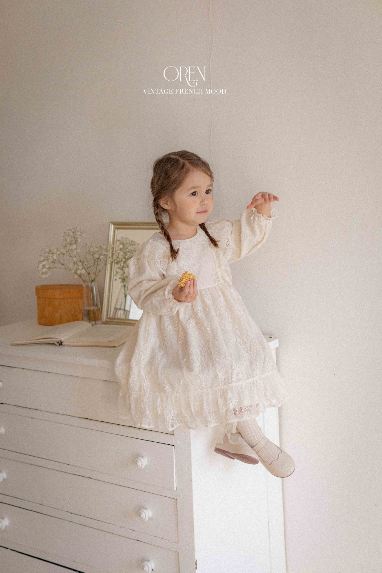 \限時現貨/ 1件包順豐自取 現貨▷ Oren Lace Dress 天使光 OR25108