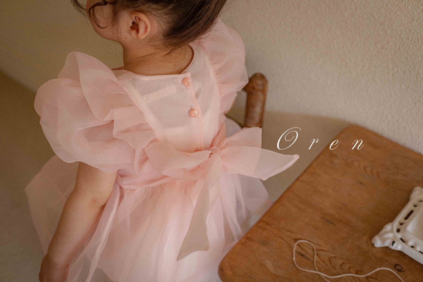 現貨▷ 韓國童裝 25夏 | OR252018 INES BABY SUIT - PINK (~90CM, 13KG) 百日/一歲之選