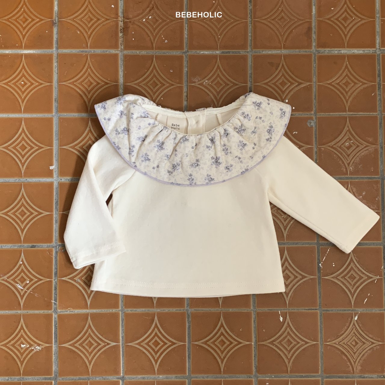 現貨▷ 韓國童裝 24秋冬 | BEBEHOLICS FLORAL TEE (6M)