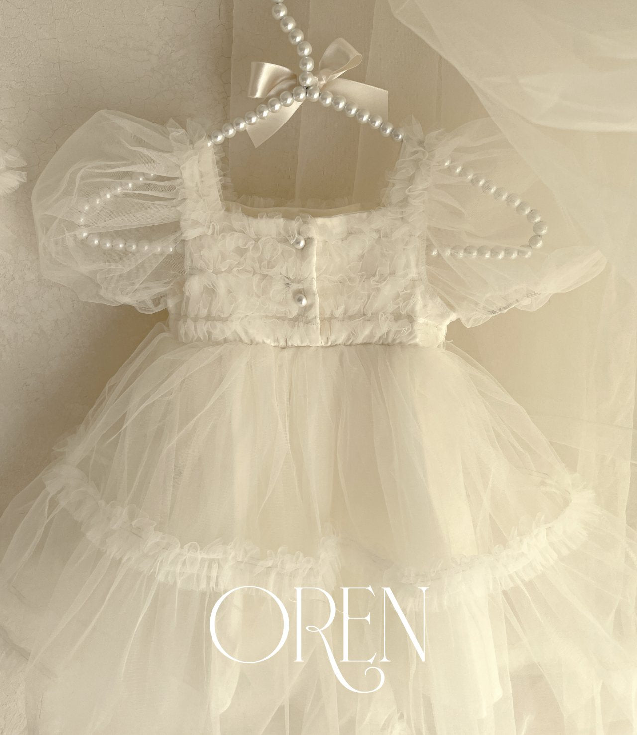 現貨▷ 韓國童裝 25夏 | OR25254 Bloom Sha Baby Suit 百日/一歲小公主之選 (75~80cm)