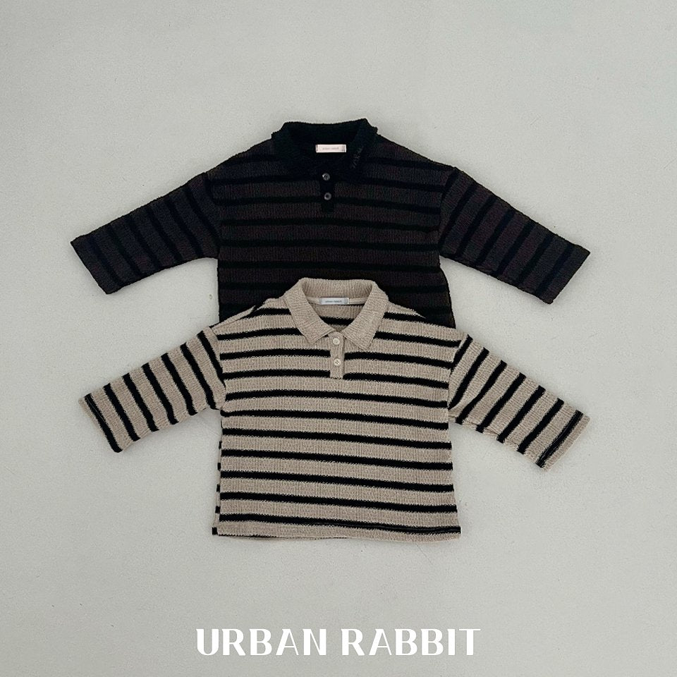 韓國童裝 25秋 | UR25305 Knit collar top