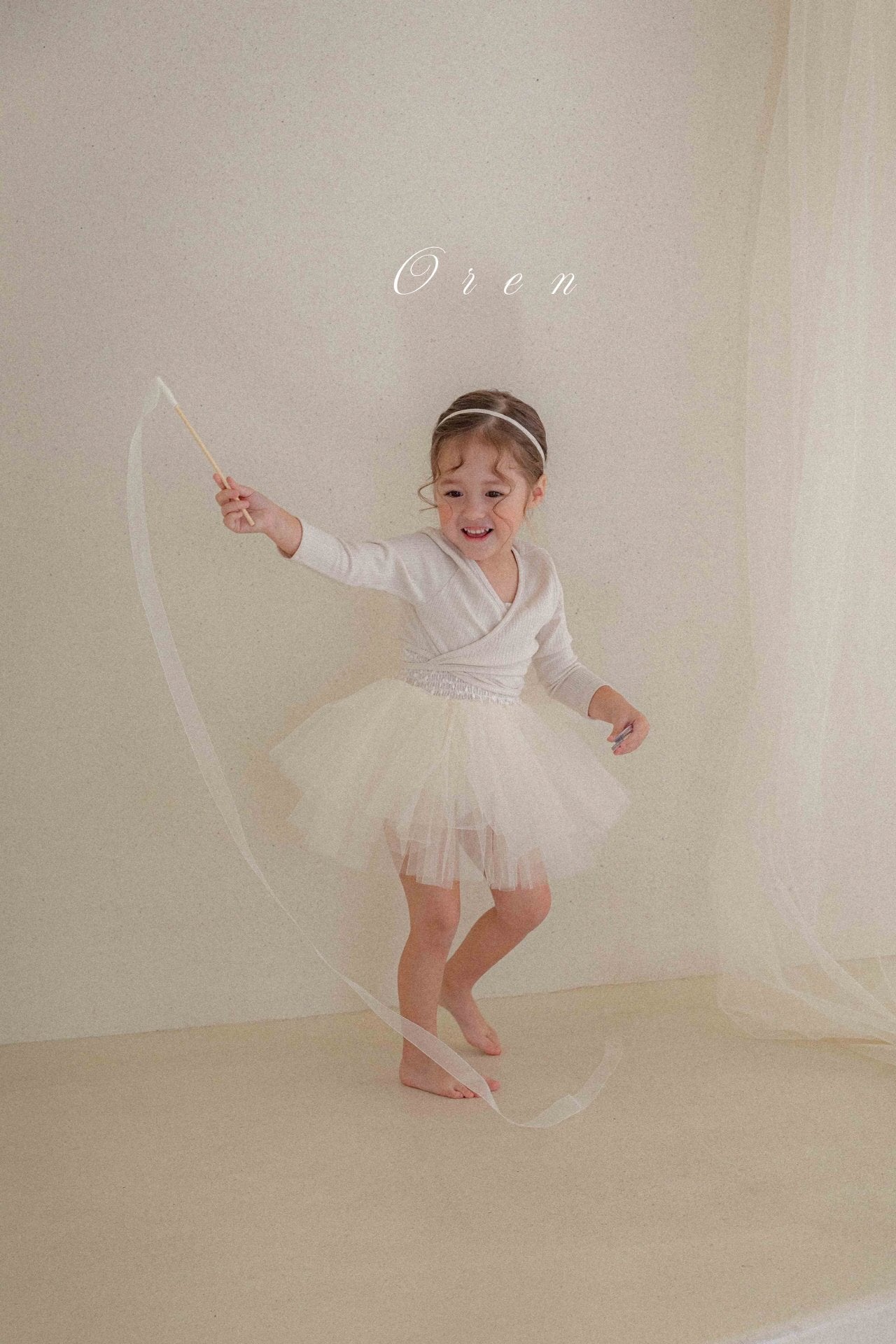 現貨▷ 韓國童裝 25春 | OR25106 BALLET SUIT WITH CARDIGAN SET