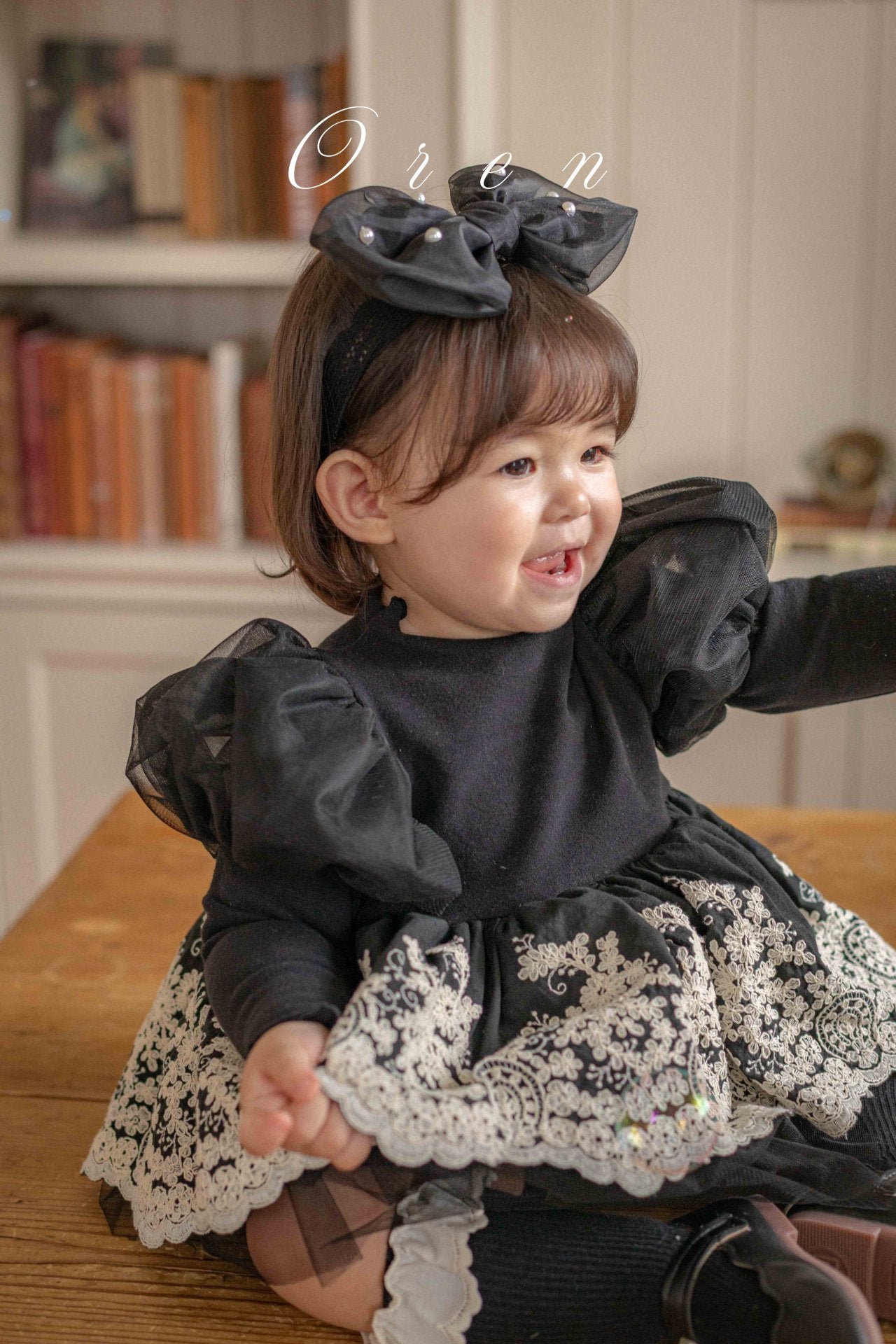 韓國童裝 25秋 | OR25355 Velour Noir Suit