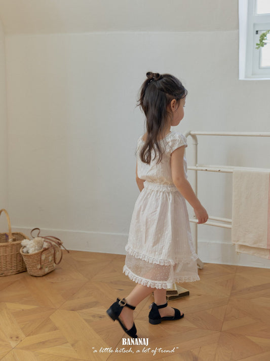 韓國童裝 26夏 | BJ01 ROSE SKIRT
