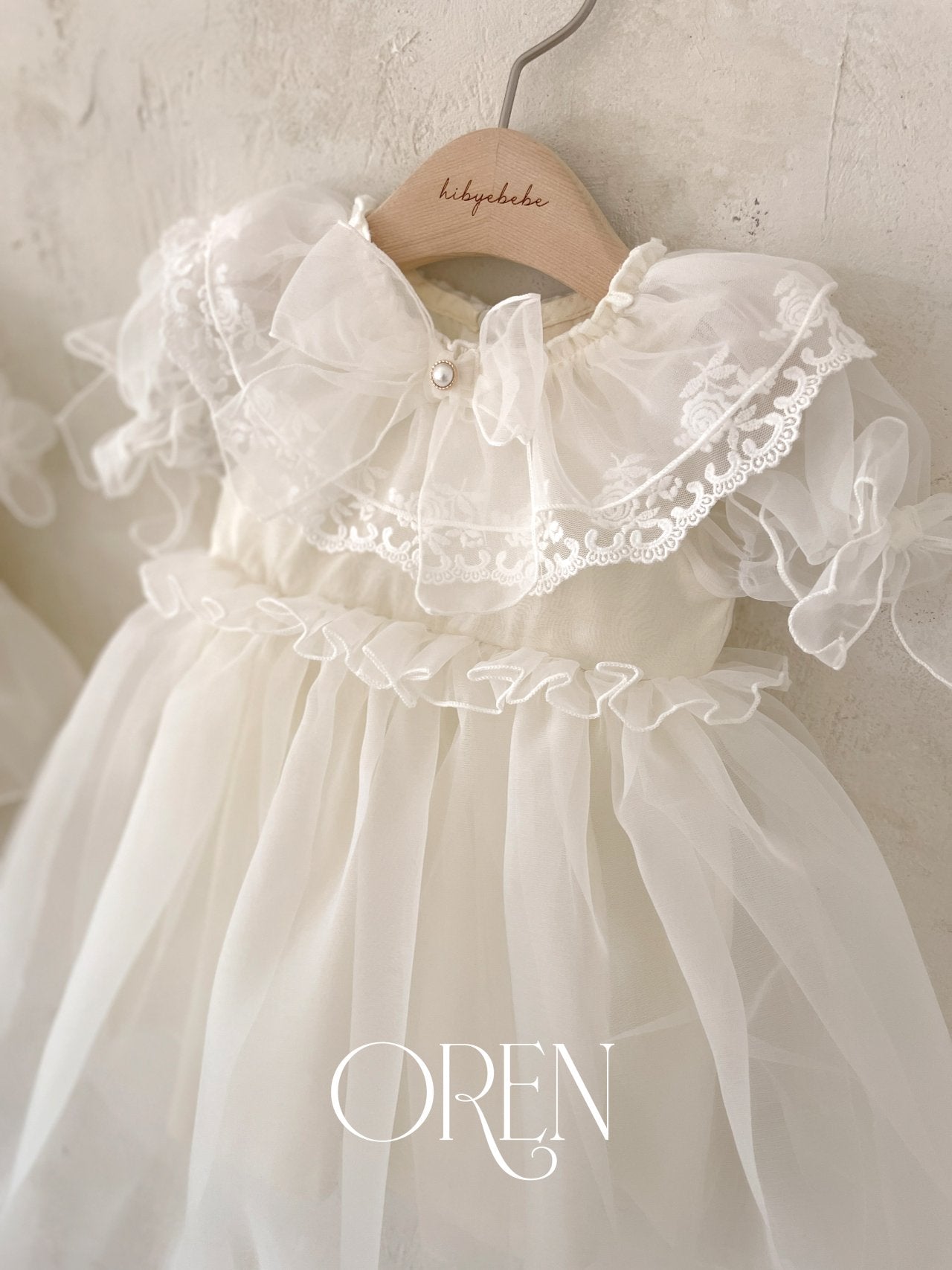 現貨▷ 韓國童裝 25夏 | OR252014 RACHEL DRESS (90) 一歲生日Look