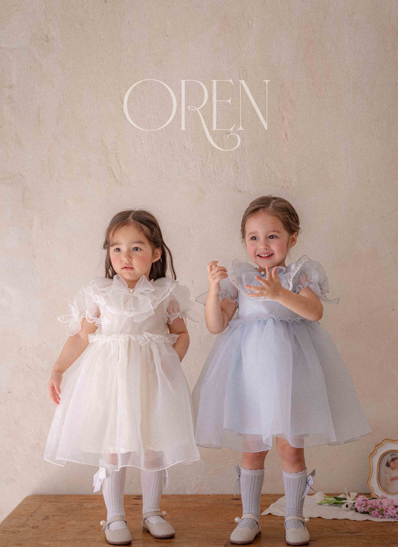 現貨▷ 韓國童裝 25夏 | OR252014 RACHEL DRESS (90) 一歲生日Look