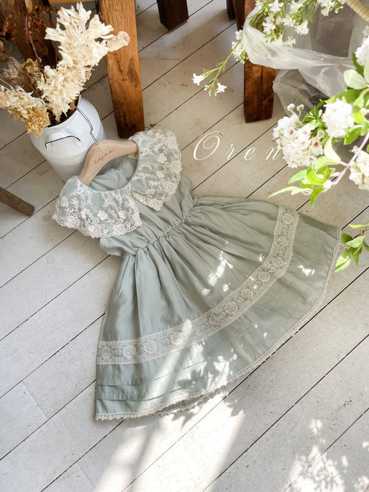 現貨▷ 韓國童裝 25夏 | OR252108 Marcel Love Kids Dress (85-100)