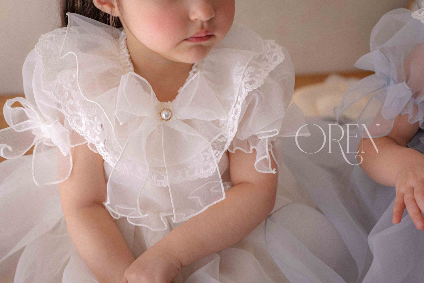 現貨▷ 韓國童裝 25夏 | OR252014 RACHEL DRESS (90) 一歲生日Look
