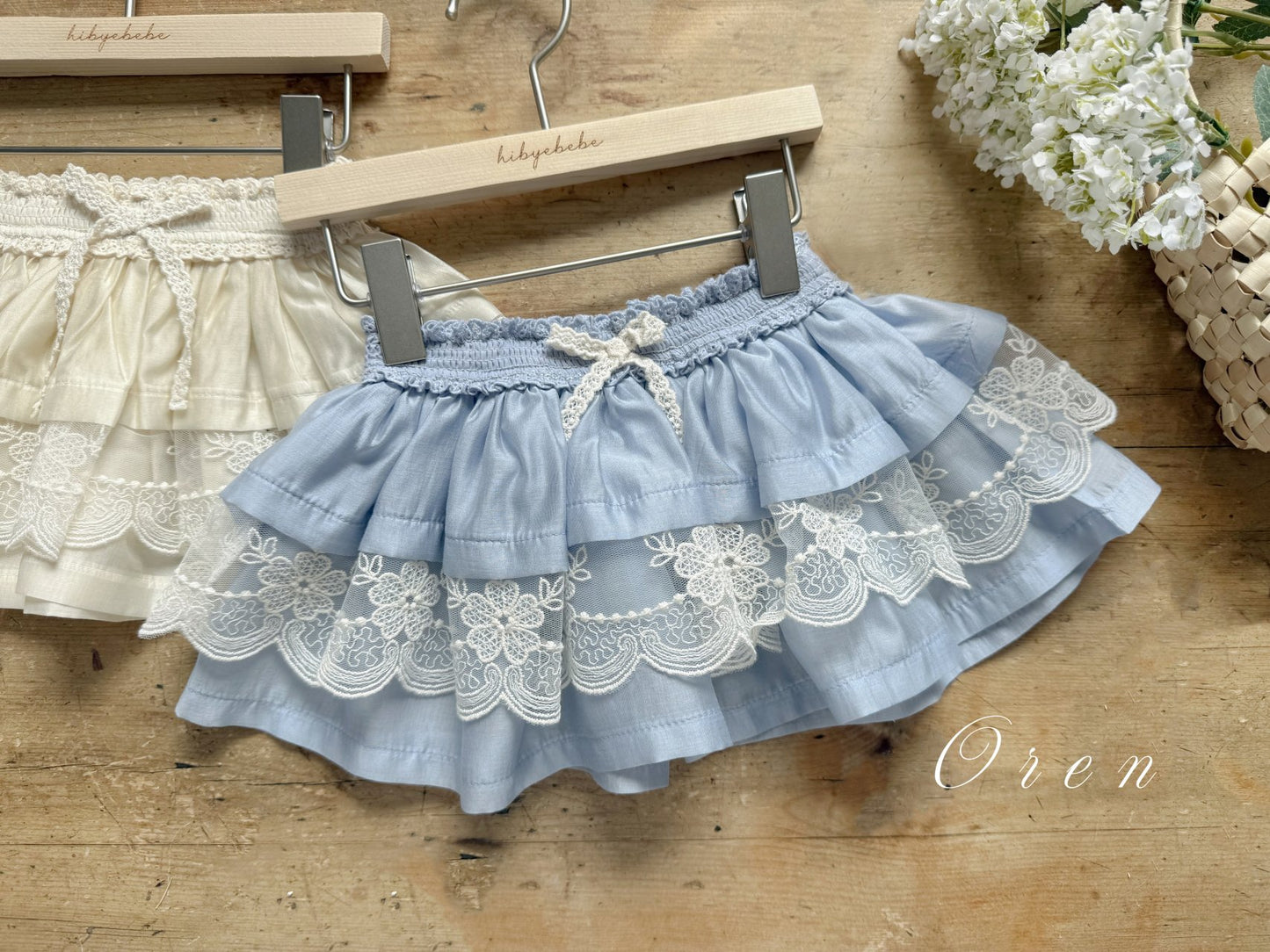 現貨▷ 韓國童裝 25夏 | OR25296 Skirt (baby & kids)