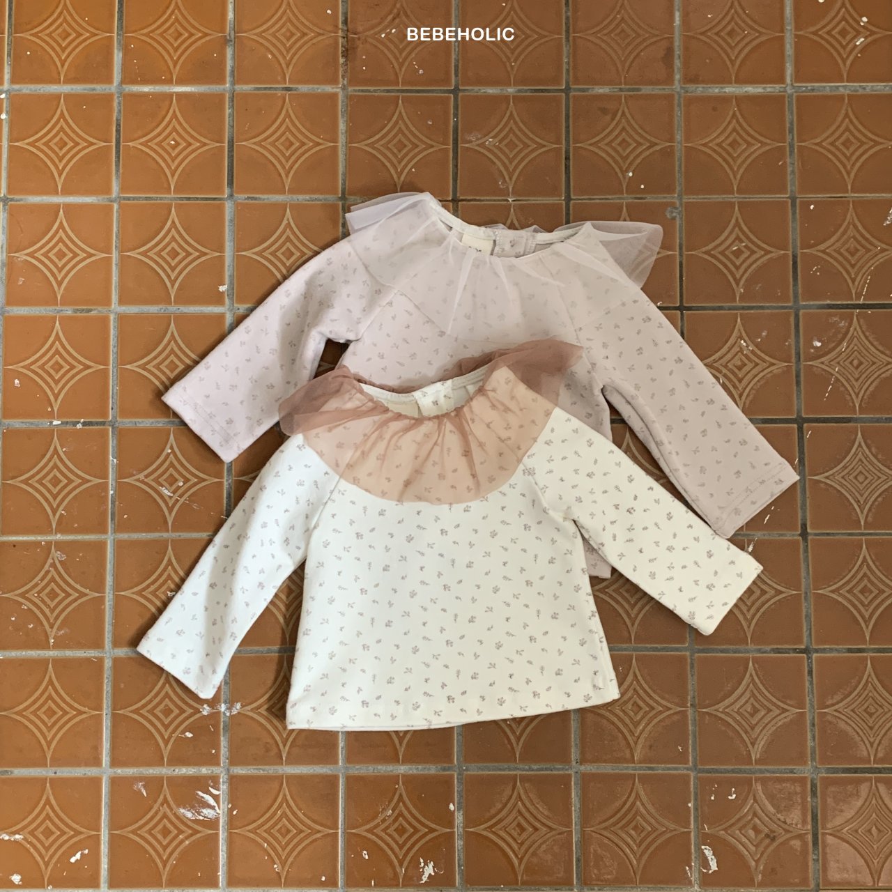 現貨▷ 韓國童裝 24秋冬 | BEBEHOLICS LACE TEE (12M/18M)