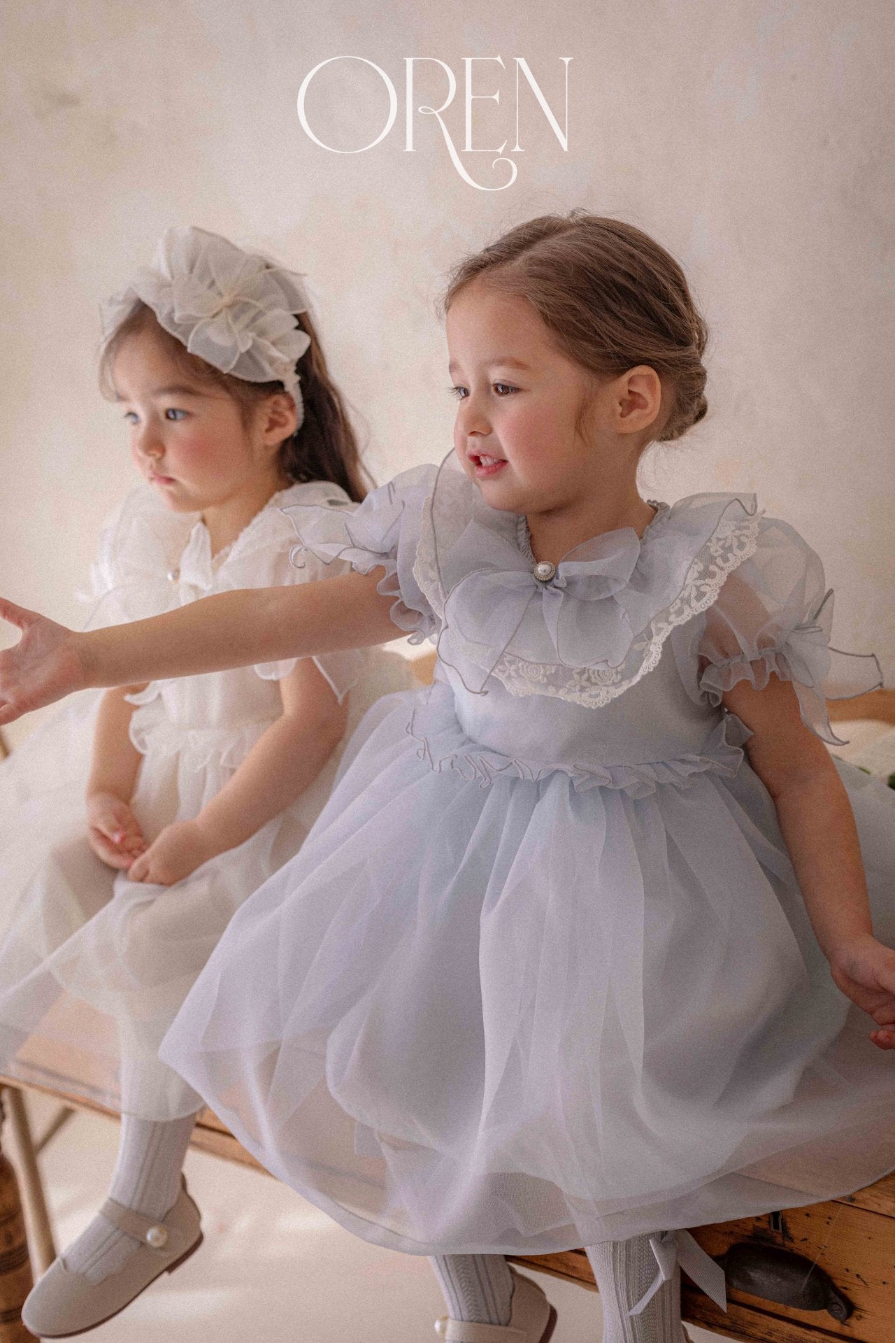 現貨▷ 韓國童裝 25夏 | OR252014 RACHEL DRESS (90) 一歲生日Look