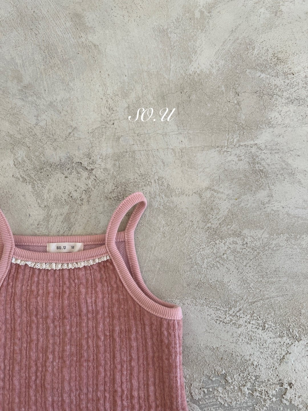 韓國童裝 25秋 | SO25304 Sleeveless Dress