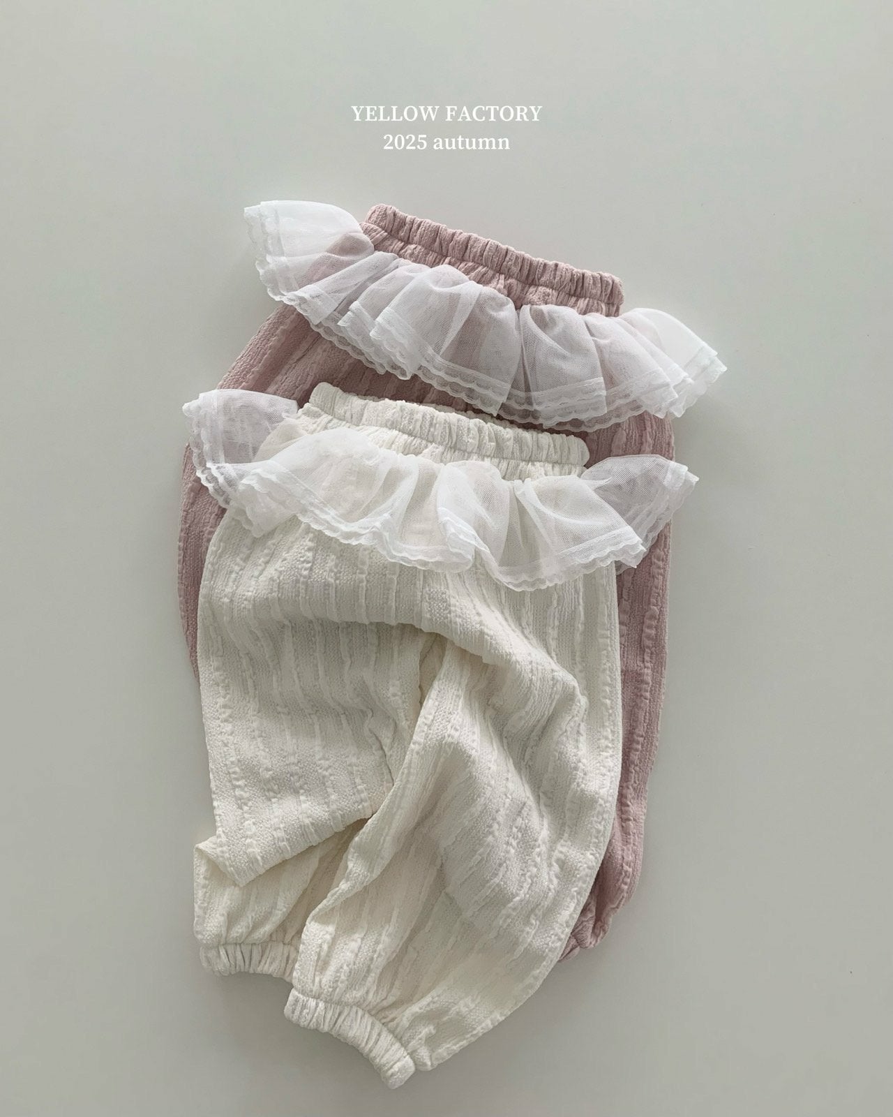 韓國童裝 25秋 | YF25319 Lace Pants