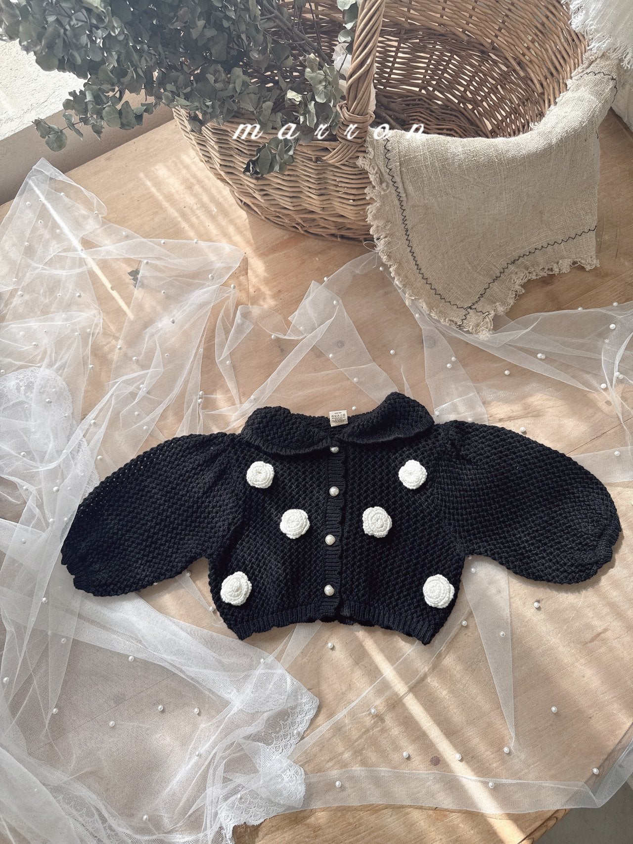 韓國童裝 25秋 | MA25334 Knit Cardigan (Manufactured in China)