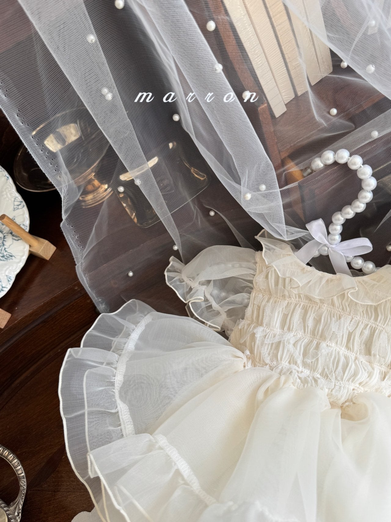 現貨▷ 韓國童裝 25夏 | MA25227 Lauren Baby Suit 百日之選