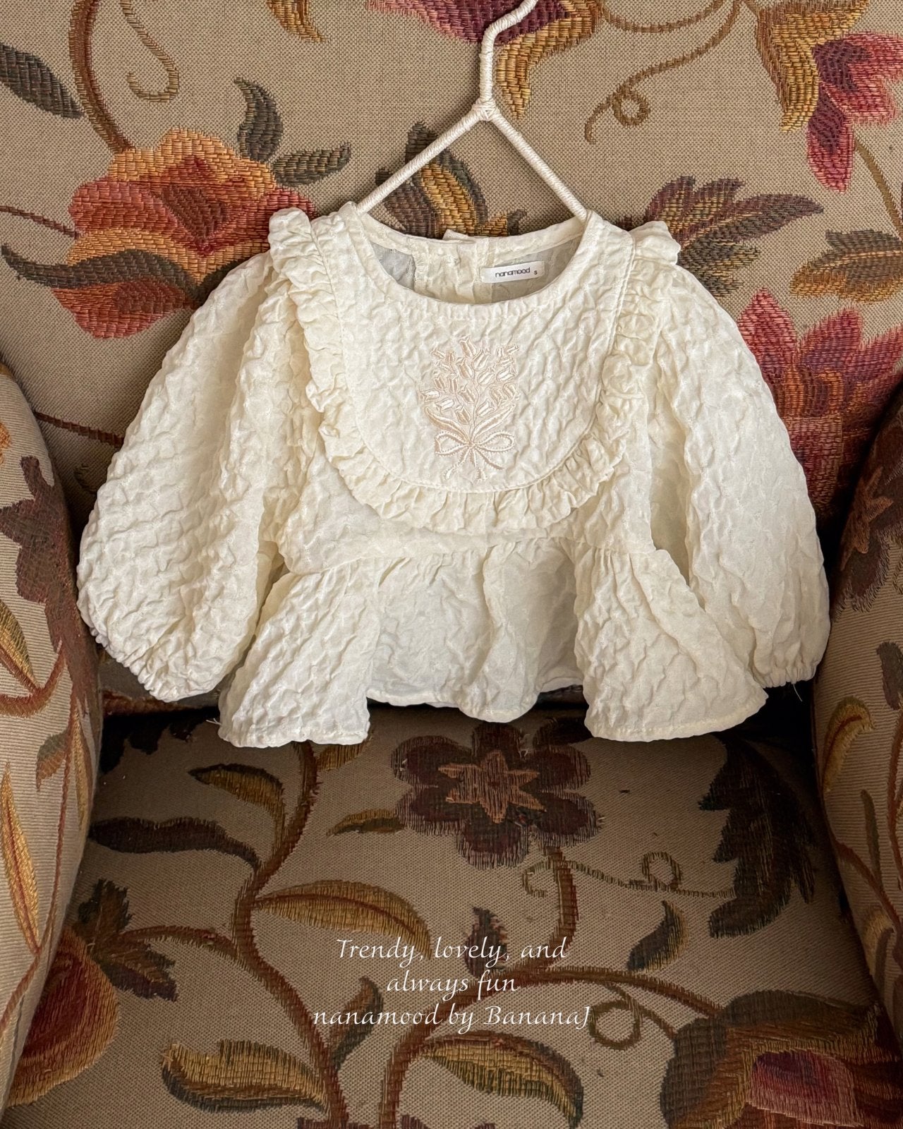 韓國童裝 25秋 | BJ25303 Baby Blouse