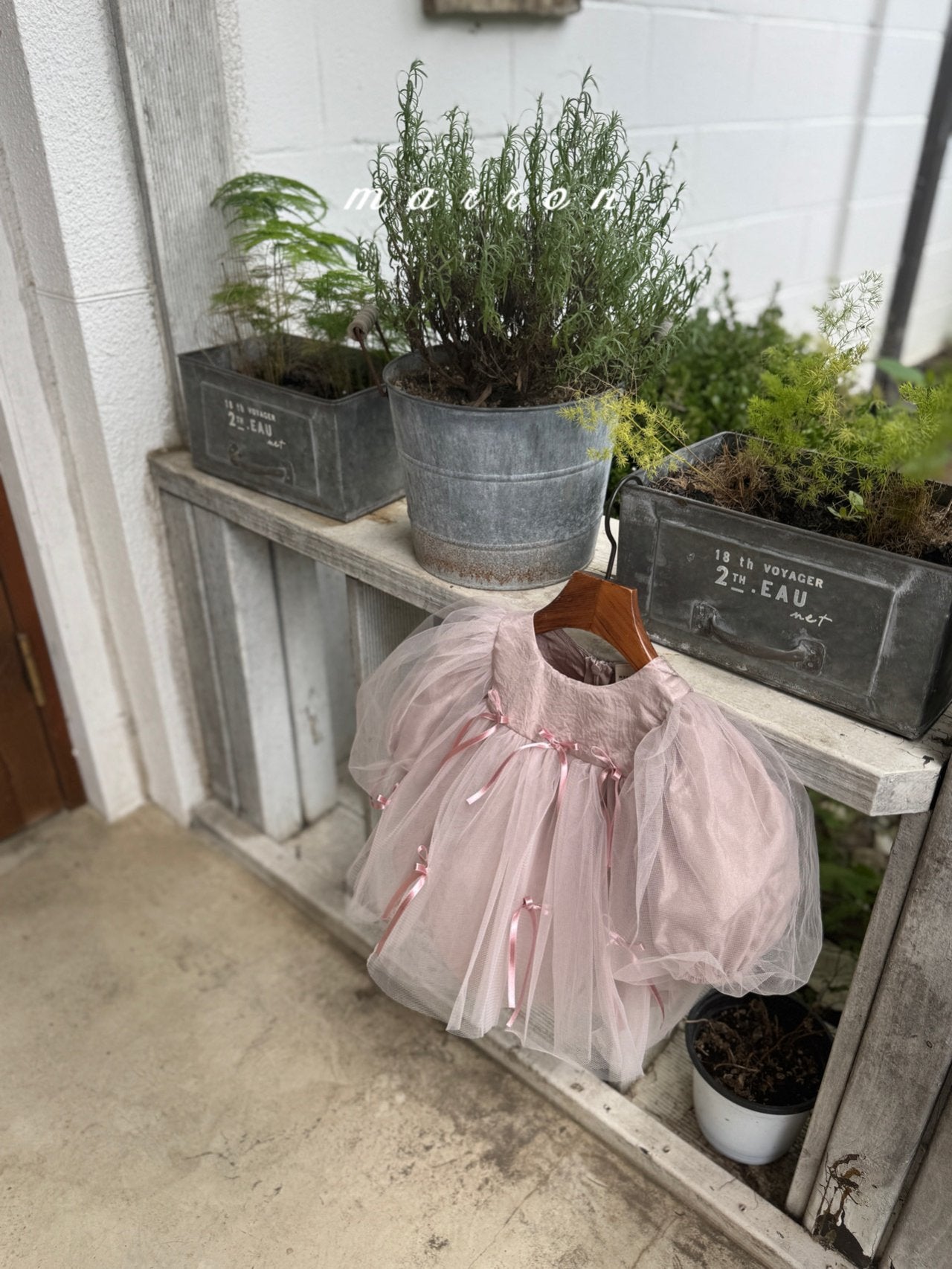 韓國童裝 25秋 | MA25320 Ribbon BABY Suit