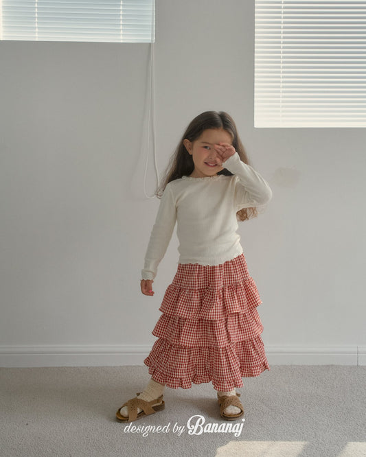 韓國童裝 25秋 | BJ25337 Kids Lucky Tee